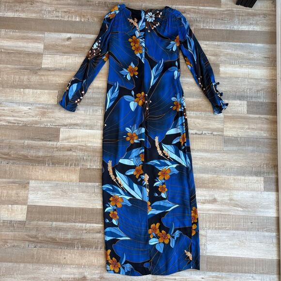 FARM Rio Pietra Midi Kimono Dress Size XXS - Picture 8 of 9